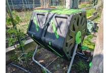 Tuinpunt roterende composteerbak Dual 2x70l