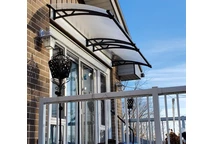 Deurluifels - polycarbonaat deurluifel Aquila 3m