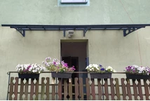 Deurluifels - Herald Palram aluminium deurluifel