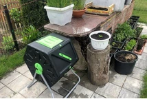 Composteerders - Tuinpunt roterende composteerder