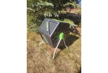 Moderne 105l Garden Point roterende composteerbak