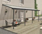 Aluminium terrasoverkapping Sierra Palram 2,3 x 6,9 m grijs