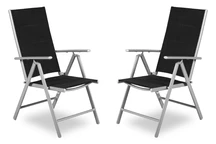 Set van aluminium stoelen Verona Garden Point - 2 stuks