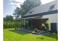 Aluminium terrasoverkapping Sierra Palram - Canopia 3 x 6,1 m antraciet Heat Block