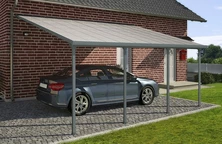 Aluminium afdak voor auto Feria Palram - Canopia 3 x 6,1 m grijs