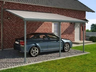 Aluminium carport Feria Palram - Canopia 3 x 5,46 m grijs