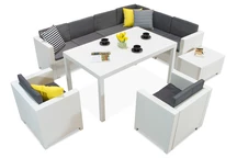 Colorado Hoek Max 8 antraciet technorattan set Bica