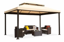 Crème tuinpaviljoen Valencia 3x4 m Garden Point