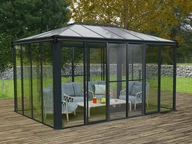Exclusief aluminium prieel Ledro Palram – Canopia 3 x 4,3 m