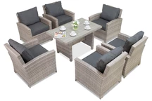 Garden Point Parma Premium Grey tuinset