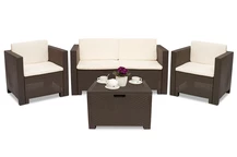 Moderne tuinmeubelen met box Colorado Coffee Box 4 bruin Bica