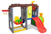 Plastic kinderspeelplaats Baloo ridderkasteel