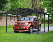 Polycarbonaat afdak Arcadia Palram - Canopia 3,6 x 6,4 m