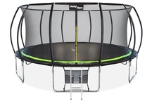 Premium tuintrampoline met veiligheidsnet aan binnenkant 488cm Jump Hero 16FT