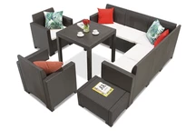 Technorattan hoekset Dallas Nebraska 7 bruin Bica