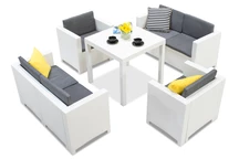 Technorattan set Dallas Colorado 6 wit Bica
