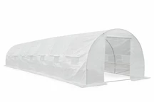 Witte folie tunnel 3x10m Garden Point