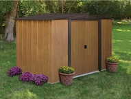 Woodlake metalen gereedschapshuis 2,44 x 1,83 m Pijl