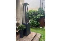 Saturnus antraciet piramide gasparaplu Tuinpunt
