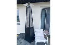 Terrasverwarmer op gas piramide Saturnus antraciet Garden Point