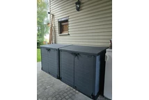 Tuinkast StoreAway 1200l Duramax grijs