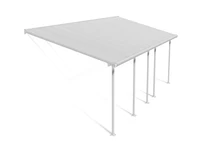 Polycarbonaat terrasoverkapping Feria Palram 3 x 7,3 m wit