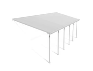 Polycarbonaat terrasoverkapping Feria Palram 3 x 9,15 m wit