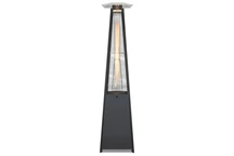 Terrasverwarmer op gas piramide Saturnus antraciet Garden Point