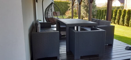 Colorado Apetito 7 Antraciet Bica technorattan tuinset