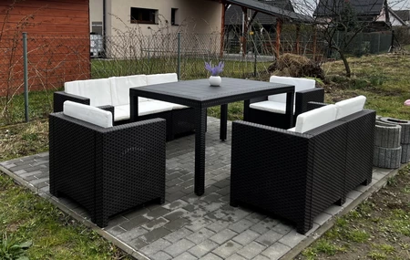 Colorado Apetito 7 bruin Bica technorattan tuinmeubelen