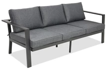 Aluminium 3-zitsbank Sydney Garden Point antraciet