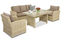 Bristol Apetito 5 Tuinpunt technorattan tuinmeubelen beige