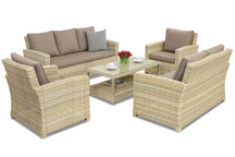 Bristol Coffee 7 Tuinpunt technorattan tuinmeubelen beige