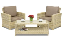 Bristol Terras Tuinpunt technorattan tuinmeubelen beige