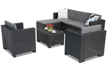 Colorado Relax Corner 6 antraciet Bica technorattan loungemeubelset