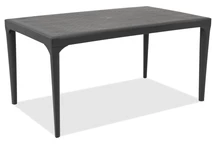Elegante tuintafel Oslo antraciet Bica
