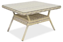 Kunststof rotan tafel Toledo vierkant Garden Point beige