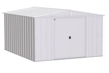 Metalen gereedschapsschuurtje Classic 3,13 x 3,7 m Arrow wit
