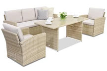 Monaco Apetito 5 Garden Point tuinmeubelen beige