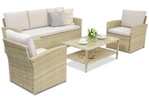 Monaco Coffee 5 Garden Point tuinmeubelen beige