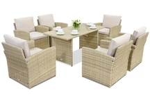 Monaco Premium 6 Garden Point tuinmeubelen beige