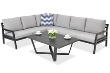 Nice Garden Point aluminium tuinmeubelen antraciet