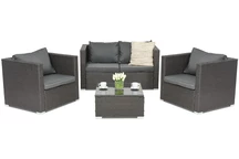 Roma Coffee 4 Tuinpunt technorattan tuinmeubelen