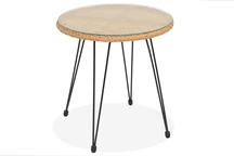 Malta Garden Point stalen salontafel beige