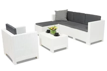 Technorattan loungemeubelset Colorado Relax Corner 5 wit Bica
