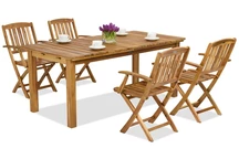 Tuinmeubelen van hout Dżakarta/Delhi 4 Garden Point