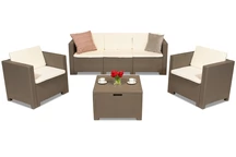 Tuinset met doos Colorado Coffee Box 5 cappuccino Bica
