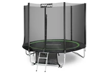 Tuintrampoline met veiligheidsnet aan buitenkant 244cm Jump Hero 8FT