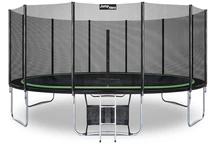 Tuintrampoline met veiligheidsnet aan buitenkant 488cm Jump Hero 16FT