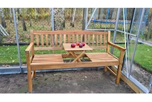 Jolo Garden Point bank met acaciahouten tafel